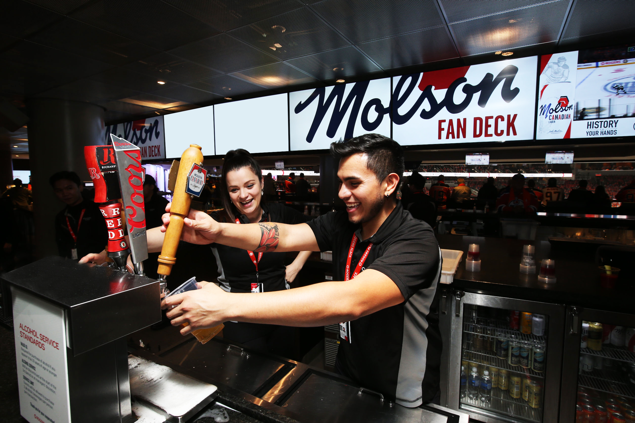 Molson Fan Deck (South)